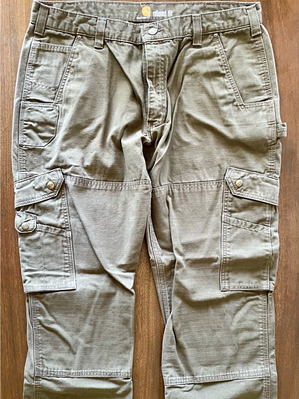 Carhartt 38x30 Dark Brown Cargo Pants